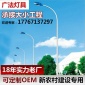道路灯厂家批发 6米7米8米路灯  led自弯臂道路灯 新农村建设**
